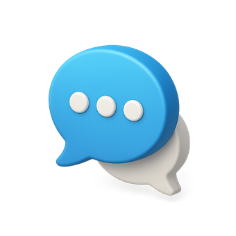3D Chat Icon